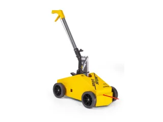 vloermarkeerapparaat,lijn B 30-100mm,m. markeerstok,staal,geel - 1