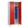 locker,HxBxD 1950x800x500mm,2vak,vak B 400mm,cil.-slot,voeten