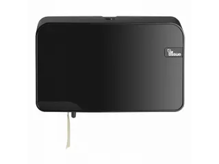 Duo Toiletrolhouder 447052 Black Compact max. dia 15 cm - 1