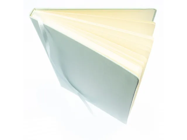 Schetsboek Kangaro A4 mint PU HC 80 blad 140gr roomwit met elastiek en