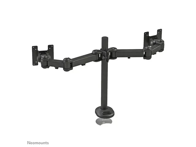 OUTLET Monitorarm FPMA-D960DG 2 Schermen tot 27 Inch met Doorvoer Zwar