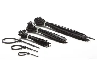 SET Met Nylon Kabelbinders - Zwart (75 ST.) - 1