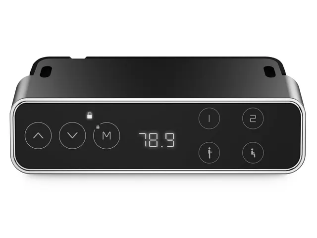 Elektrisch in hoogte verstelbaar Tafelframe 110-200cm Wit