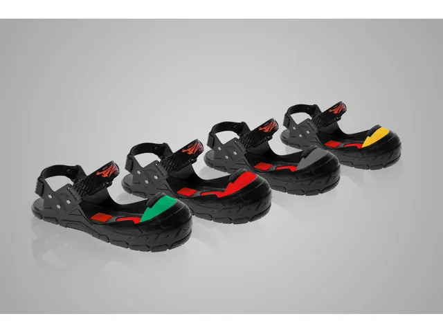 Sur-chaussure Tigergrip VISITOR INTEGRAL noir L (rouge 42-44)