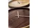 Wandklok NeXtime Oslo Large 50 cm bruin