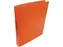 Ringmap voor ft A4, uit PP 2 ringen van 25mm transparant Oranje