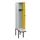 locker met bank,HxBxD 1950x300x815mm,1vak,vak B 300mm,draaigrendel