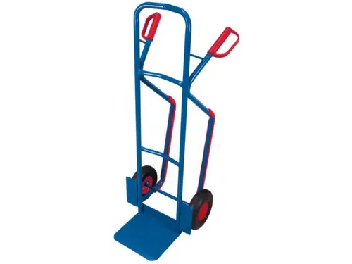 Sledesteekwagen Staal Draagverm. 250kg Hxb 1305x570mm Luchtbanden