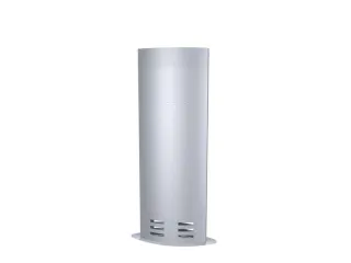 Infozuil HxBxD 1650x600x320mm Tweezijdig Bruikbaar RAL9006 - 1