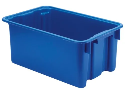 Draaistapelbak Pp Hxlxb 250X600X400Mm 45L Blauw
