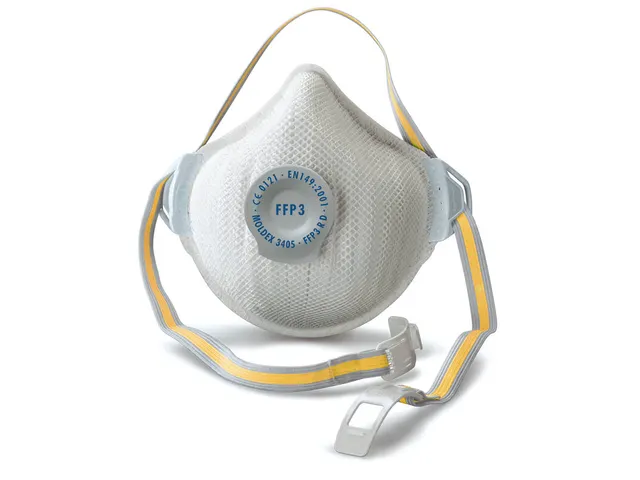 Moldex herbruikbaar stofmasker Air Plus FFP3 R D Ventex Klima-ventiel