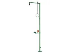 Plens-/Oogdouche,2Sproeikoppen Vast,50L/Min,Aansluiting 1 1/4 Inch Bin
