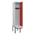 locker met bank,HxBxD 2120x400x815mm,1vak,vak B 400mm,cilinderslot