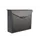 Brievenbus Mailbox Verona Mat Zwart Staal