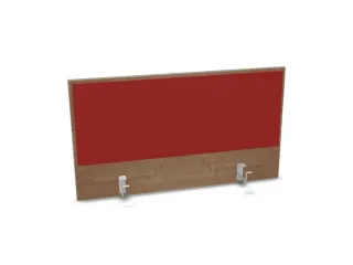 opzetpaneel,v. bureau,aanbouw achter,B 1000mm,NT-cherry,BN4011-rood - 1