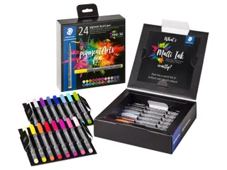Brushpen Staedtler PigmentArts set à 24 kleuren - 3