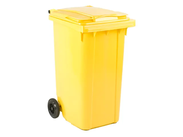 Mini-container 240 Liter Geel