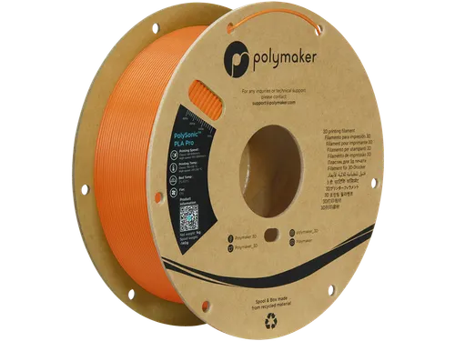 Polysonic PLA PRO HS TOUGH 1,75mm oranje 1kg