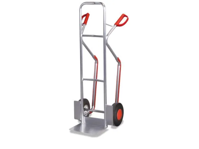 Sledesteekwagen Aluminium 200Kg 1300X558Mm massief rubber banden