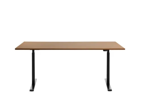 Elektrisch ihv bureau,HxBxD 700-1200x1800x800mm,blad beuken