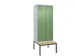 locker voor scheiding van kleding,HxBxD 2120x800x815mm,2vak