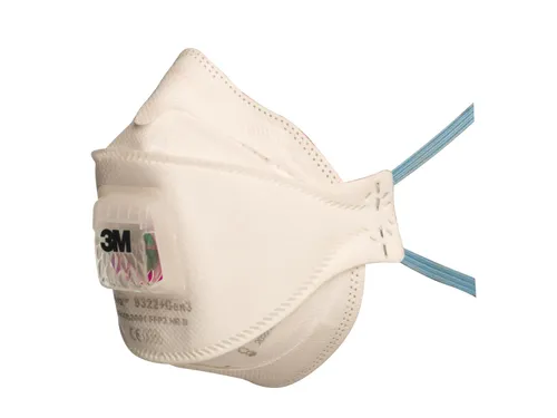 3M Aura 9322+Gen3 stofmasker FFP2 NR D met uitademventiel