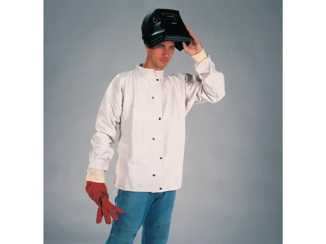 Weldsafe Welding Super lasjas, grijs, maat M, per stuk