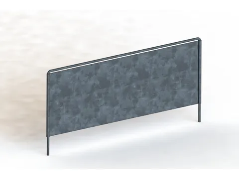 verdeelschot,v. inhaakstelling,HxD 150x400mm,staal verzinkt