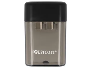 Puntenslijper Westcott kunststof dubbel zwart metalen slijper - 2