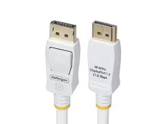 3m VESA Gecertificeerde DisplayPort 1.2 Kabel Wit