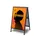 Stoepbord Slide-In A1 zwart