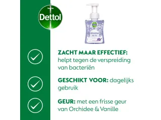 Dettol Foam Handzeep Orchidee & Vanille 250 ml - 2
