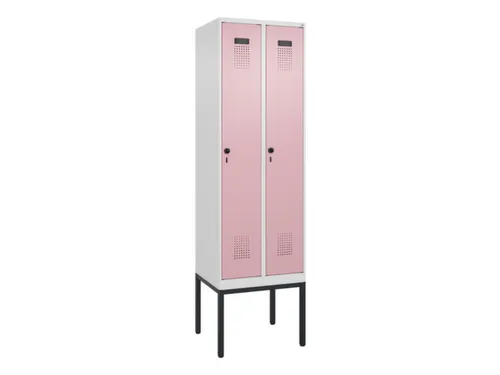 locker voor scheiding van kleding,HxBxD 2120x600x500mm,2vak