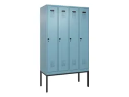 locker voor scheiding van kleding,HxBxD 2120x1200x500mm,4vak