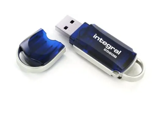 256Gb Usb2.0 Drive Courier Blue