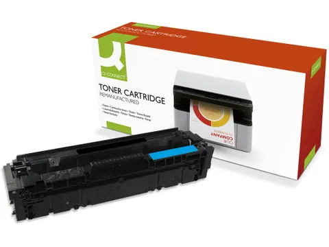 Q-connect Toner cyaan 2300 pagina's voor HP CF401X