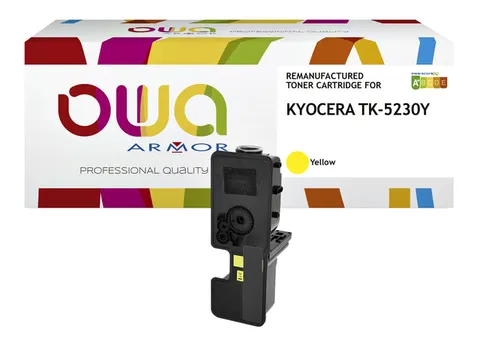 Toner OWA alternatief tbv Kyocera TK-5230Y geel