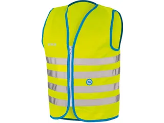 Fun Jacket Reflecterend Fluohesje Kind Geel Large - 1