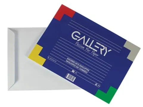 Bong Akte Envelop 229x324mm Gegomd wit 120gr