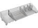 bureau-organiser MESHBOARD 9-vaks grijs draadmetaal