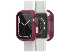 Case Eclipse Apple Watch Series 9/8/7 41mm bessen roze screenprotector