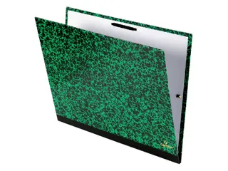 Tekenmap Canson Studio Annonay elastieksluiting 320x450mm groen - 1