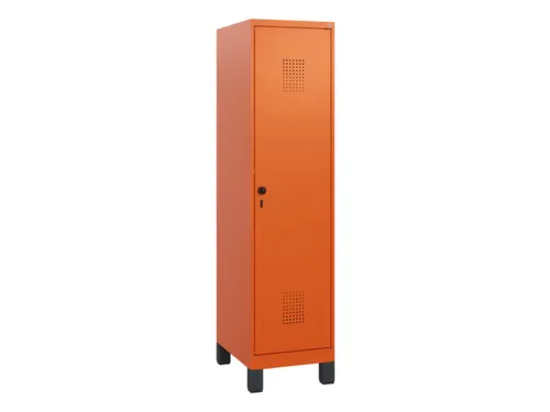 schoollocker,HxBxD 1630x400x500mm,1vak,vak B 400mm,draaigrendel,voeten