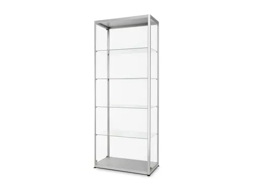 Glazen Vitrinekast 80x40x200cm