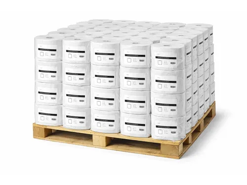 Poetsrol Midi Recycled 2-laags 18,5cm 6x140 meter Pallet a 48x 6 Rol