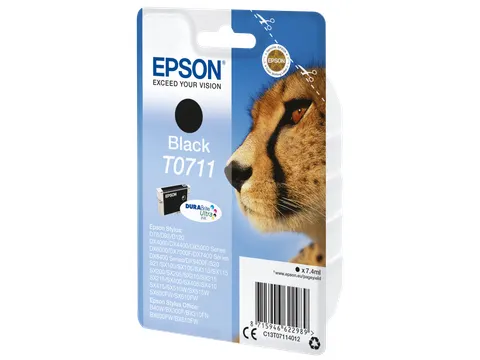 Singlepack Black T0711 DURABrite Ultra Ink