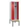 locker met bank,HxBxD 2120x600x815mm,2vak,vak B 300mm,cilinderslot