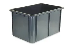 Stapelbak Pe Hxlxb 320X600X400Mm Inhoud 60L Grijs