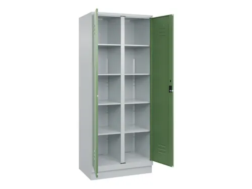 wasgoedverdeelkast,HxBxD 1950x800x500mm,vak B 400mm,cilinderslot