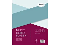 Interieur Multo 23-Gaats Hobbyblad 140gr 20 vel Wit